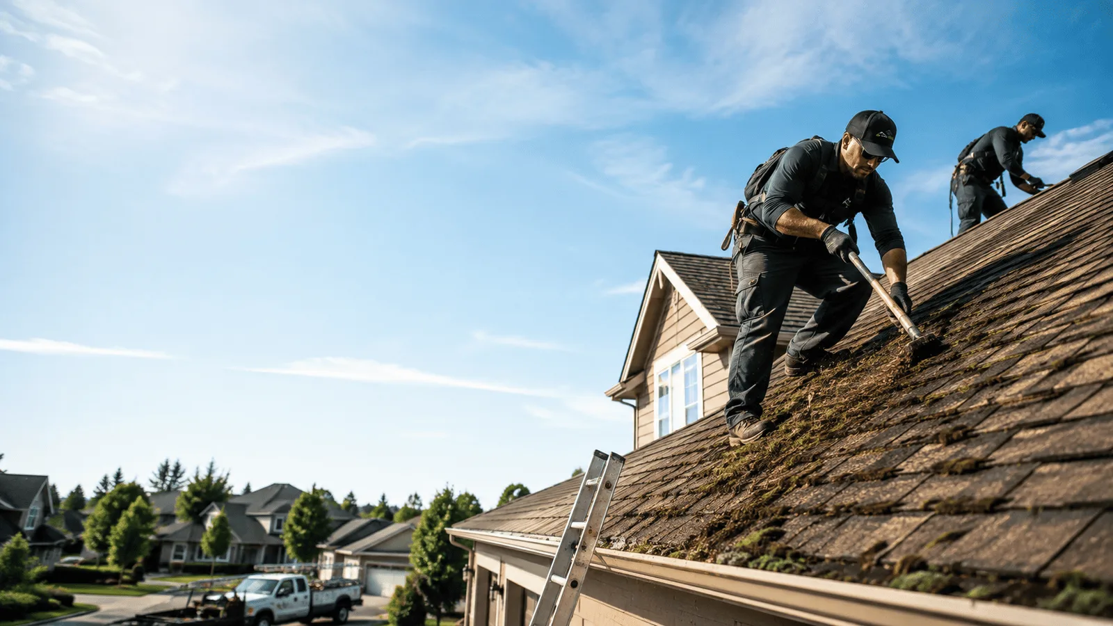 Roof Moss Removal in Ephrata, WA near me